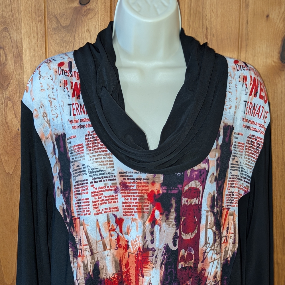 Michael Tyler Canada Multicolor Women's‎ Tunic Top - Picture 2 of 10